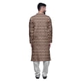 thumbnail image 3 of Atasi Designer Kurta Pajama For Men Printed Straight Kurta Set Summer Clothing, 3 of 5
