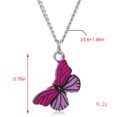 thumbnail image 3 of Collier Chaîne Papillon Mignon Bling Bijou Collier Pendentif Collier pour Femmes, 3 of 5