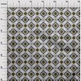 thumbnail image 3 of oneOone Cotton Poplin Dark Olive Green Fabric Abstract Geometric Craft Projects Decor Fabric Printed By The Yard 56 Inch Wide, 3 of 4