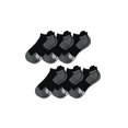 thumbnail image 1 of OTECKA Unisex Basic Performance Ankle Socks with Moisture-Wicking - Cushion Comfort Ankle Socks, Black- 6 Packs, Large-X-Large, 1 of 5