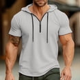thumbnail image 2 of Timegard Débardeurs Homme Col Rond Sans Manches Couleur Unie Haut Confortable T-Shirts Décontractés d'Entraînement Été, 2 of 4