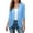 Blue#summer cardigans for women lightweight, variant on SZJXBUY Women' Cardigan Dressy Casual Chiffon Shrug Cardigans Open Front 3/4 Sleeve Lightweight Sheer Layering Top for Dresses Beige,XXL