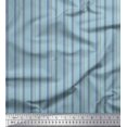 thumbnail image 1 of Soimoi Japan Crepe Satin Fabric Diagonal Line Small Decor Fabric Printed Yard 42 Inch Wide, 1 of 3