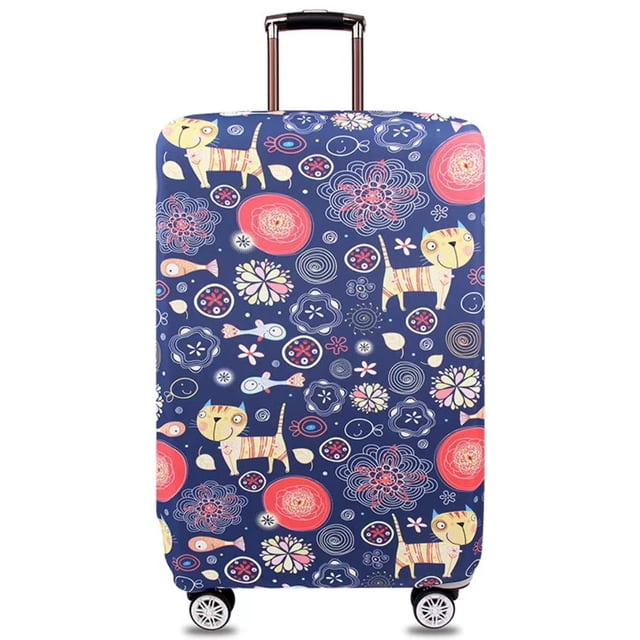 18-32Inch Luggage Cover Elastic Suitcase Cover Full Body Print Suitcase Protective Case Suitcase Luggage Protector Dust Cover ca t S