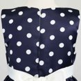 thumbnail image 4 of Ketyyh-chn99 Robe d'Été Robe de Plage Robe Sans Manches en Tulle pour Bébés Filles Robe Sans Manches pour Tout-Petits Enfants Courte Longue Manche Courte Robes en Tricot Bleu Marine,1-2 Ans, 4 of 5