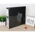 thumbnail image 2 of 12/Pack 3" D-Ring Binder, 3 Rings, Letter Size, Black, 2 of 5