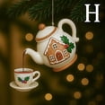 thumbnail image 1 of QIPOPIQ Vintage Christmas Teacup And Teapot Festive Decoration, 1 of 3