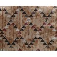 thumbnail image 4 of oneOone Georgette Viscose Mandys Pink Fabric Texture & Triangle Geometric Sewing Material Print Fabric By The Yard 42 Inch Wide, 4 of 4