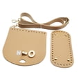 thumbnail image 2 of pitrice Crochet Bag Bottom Base Crochet Bag Set Making for Handbag Tote Shoulder Bag Khaki 18x8cm, 2 of 6