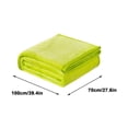 thumbnail image 3 of Flannel Blanket, Super Soft Warm Solid Fleece Blanket Throw Rug Sofa Bedding, 70x100cm Comfortable Machine Washable Velvet Conditioning Blanket Picnic Blanket Easy to Clean, 3 of 6