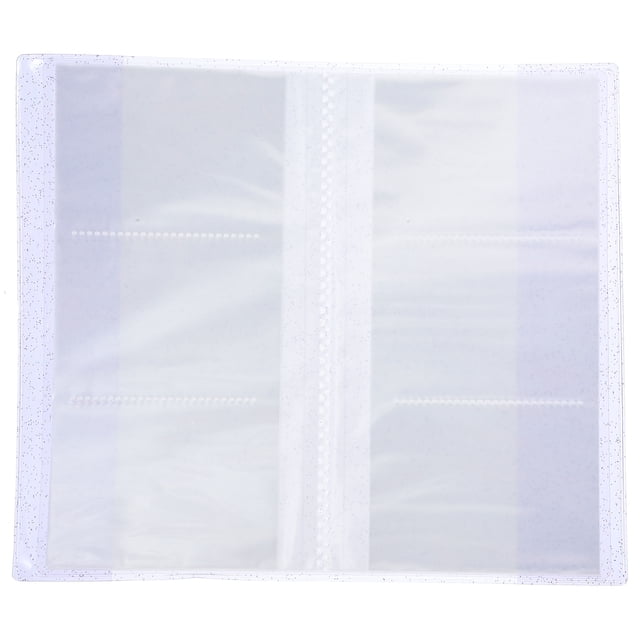 NIYANGLE 1Set Tickets Storage Album Purple DS Material for Lovers with Everyday Use