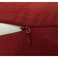 thumbnail image 2 of Dupion Silk Home Dcor Solid Red Pillow Sham Throw Cushion Cover - Choose Size, 2 of 5