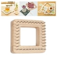 thumbnail image 3 of Rongfmy 2Pcs Handcrafted Knitting Loom Weaving Board DIY Wooden Crochet Tools Beginners, 3 of 9