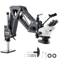 thumbnail image 1 of VEVOR Multi-Directional Microscope with Spring Bracket Ring Light 7X-45X Jewelry, 1 of 9