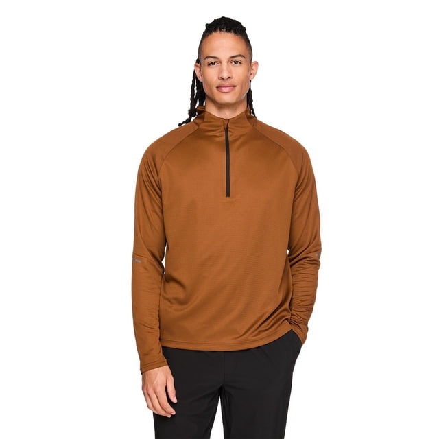 Athletic Works Men's Quarter Zip Top