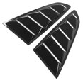 thumbnail image 2 of Rear Side Window Louvers Trim,2pcs Rear Side Window Side Window Vent Scoop Louver Air Vent Scoop Shades Cover Sturdy Construction, 2 of 5