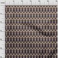 thumbnail image 2 of oneOone Viscose Jersey Fabric Chevron & Swirl Ikat Print Fabric By Yard 60 Inch Wide, 2 of 5