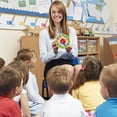thumbnail image 3 of Montessori Wooden Clock Toy for Kids Learning with Hours Seconds Educational Games, 3 of 3