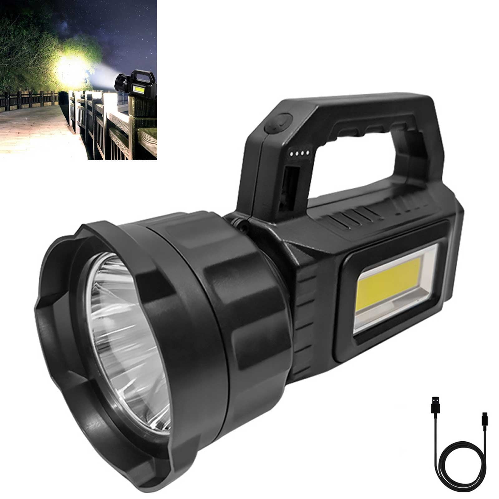Dvkptbk Rechargeable Flashlights High Lumens Flash Light Lumens Brightest Flashlight Super Bright LED Flashlight Handheld Flashlights for Home Camping Handheld Lamp Camping & Hiking