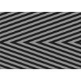 thumbnail image 1 of Ahgly Company Tapis d'Intérieur Lavables en Machine Rectangle Transitionnel Zone Grise de Minuit, 5' x 7', 1 of 7