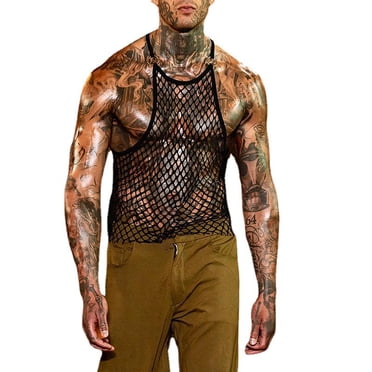 Ketyyh-chn99 Débardeurs pour Hommes Débardeur Débardeur Chemises pour Hommes Sans Manches Débardeur d'Entraînement de Gym Noir,P