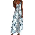 thumbnail image 2 of LSLJS Robes d'Été pour Femmes à Imprimé Sans Manches à Col Rond Robe Décontractée, Robe d'Été Robes de Plage d'Été, 2 of 5