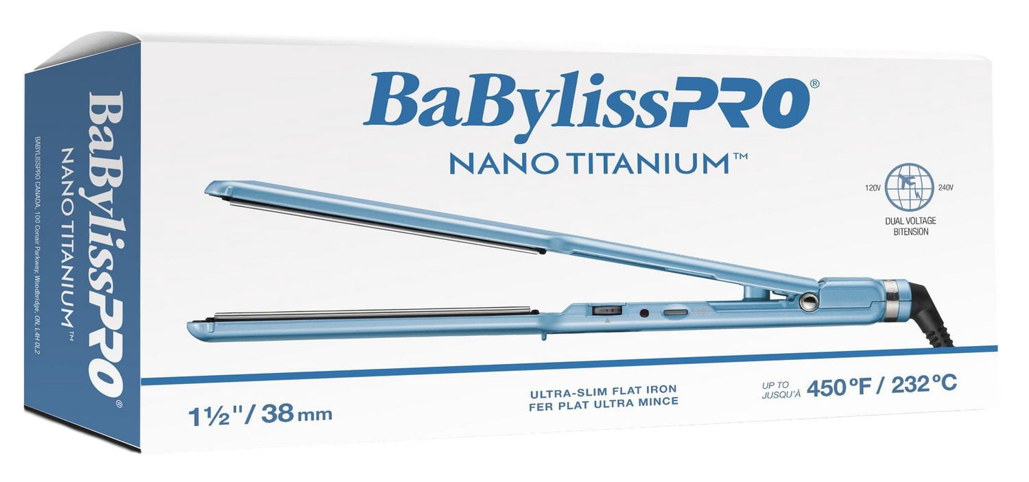 Nano-Titanium 1-1/2" Plate Ultra Slim Flat Iron