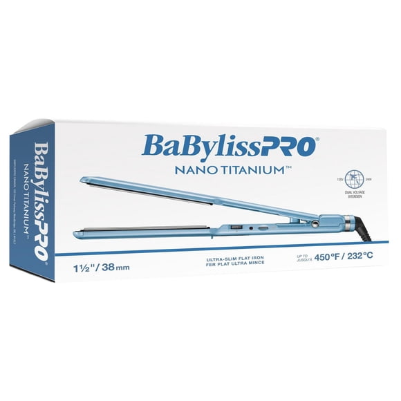 Nano-Titanium 1-1/2" Plate Ultra Slim Flat Iron