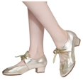thumbnail image 1 of Lady Style Shallow Mouth Modern Dance Latin Dance Square Dance Shoe Low Top Soft, 1 of 9