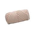 thumbnail image 1 of 1kg Velvet Chunky Yarn Arm Blanket Hand Knit Arm Knitting Crochet Knitting Rug Making Hand Knit Pet Bed Crocheting Beige, 1 of 9