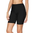 thumbnail image 1 of Charmo Short de Planche Long pour Femmes Taille Haute Bas de Maillot de Bain Uni Short de Bain, 1 of 5