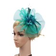 thumbnail image 2 of Kcodviy Women Wedding Mesh Hat Racks for Baseball Caps Wall Mount Fascinator Penny Ribbons and Hat Racks for Baseball Caps Hanger Feathers Party, 2 of 2