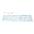 thumbnail image 2 of Clavier en Silicone, Clavier en Silicone Pliable 106 Retrousser Clavier Étanche Clavier Haut de Gamme Performance, 2 of 8