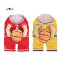 thumbnail image 4 of Thinsony Fun Basketball Clothing For Dogs Must-have For Sports Fans Providing Safe Basketball Clothes Yellow S, 4 of 6