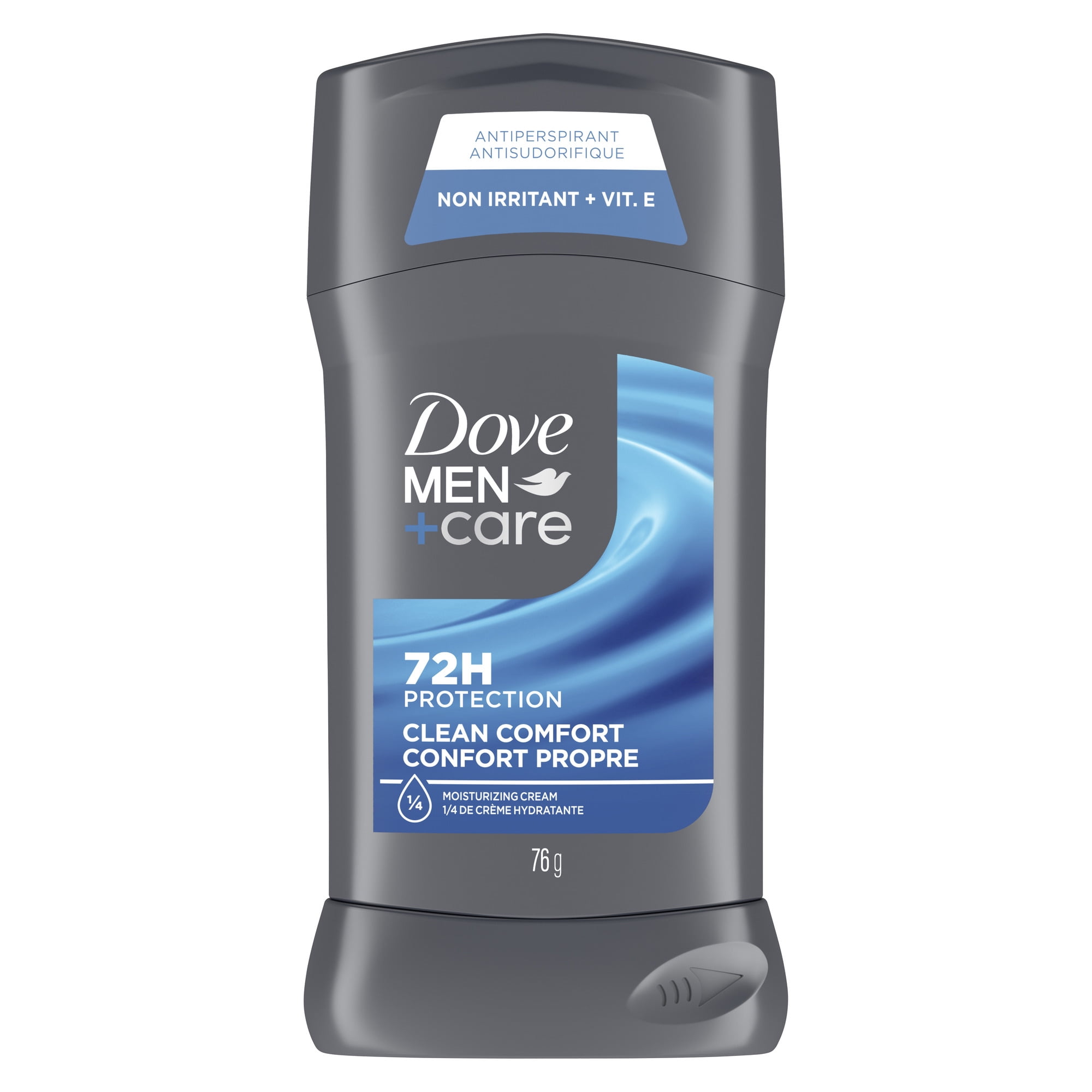 Dove Men+Care Antisudorifique en Bâton Protection 72 H Confort Propre, 76 g