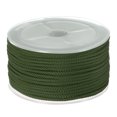 thumbnail image 1 of Unique Bargains Nylon Beading Thread Cord 2mm Extra Strong Braided Nylon String for Necklace Crafting 15M/49 Feet, Dark Olive Green, 1 of 5