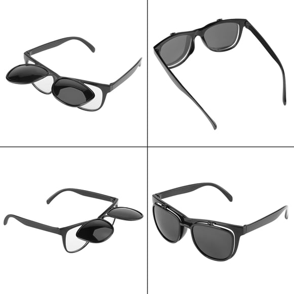 Safety Goggles Laboratory Protect Glasses Flip Eye Safety Lightweight PC Black