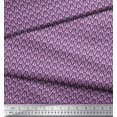 thumbnail image 2 of Soimoi Polyester Crepe Fabric Leaves Small Decor Fabric Printed Yard 42 Inch Wide, 2 of 3