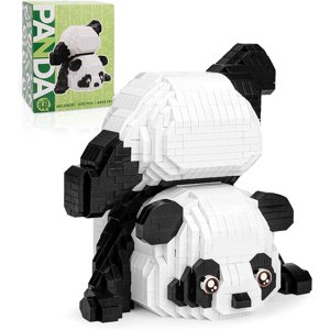 Mini Building Blocks Animals Sets for Goodie Bags Micro Mini Panda Building Toy Bricks for Adults