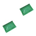 thumbnail image 1 of Decodeary Durable Pouch For Organizing Documents In Office Portable Zippered Pouch Green 2Set, 1 of 6