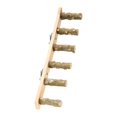 thumbnail image 2 of lionlar Bird Wooden Ladder Bridge Bird Cage Ladder for Parakeets Small Medium Parrot 6 sections, 2 of 9