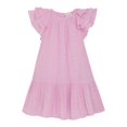 thumbnail image 1 of Minymo Short-Sleeve Cotton Dress - Light Rose (18 Months), 1 of 3