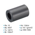 thumbnail image 3 of Unique Bargains Ferrite Toroid Core, Toroid Core 0.7' ODx0.4' IDx1.1' H, Black 10 Pack, 3 of 5