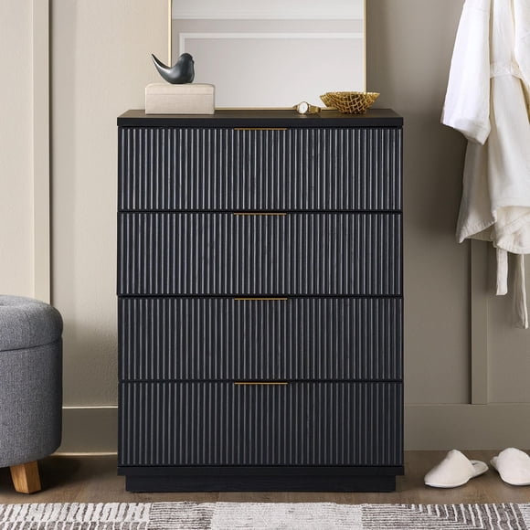Better Homes & Gardens Lillian Fluted 4-Drawer Dresser