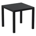 thumbnail image 3 of Compamia Ares 5 Piece Square Resin Patio Dining Set in Black, 3 of 4
