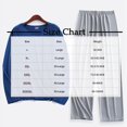 thumbnail image 3 of Weiqiqre Ensemble de Sport pour Hommes, Mode Décontractée, Couleur Unie, Col Rond, Manches Longues, Extensible, 3 of 3