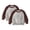 Brown, variant on Milgrthf 2PC Toddler Baby Boys Girls 2 Pack Sweatshirt Crewneck Cotton Long Sleeve Solid Color Pullover Tops Brown 8 Years