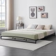 thumbnail image 2 of Low Profile Metal Bed Frame, 6 inch Heavy Duty Metal Platform Bed Frame, 2 of 9