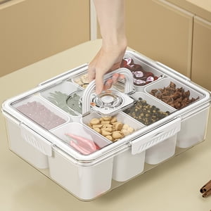 IBaodan Unbeatable prices Kitchen Plastic Food Storage Container With Airtight Lids ReusableLeftover Food Lunch Boxes Leak Proof Gifts