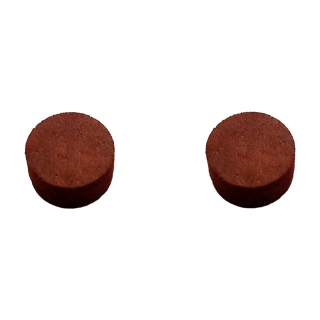 6 Layers Leather Billiard Cue Tips Height 8mm Pool Accessories Pressed Layers Strike Effect Billiards Equipment